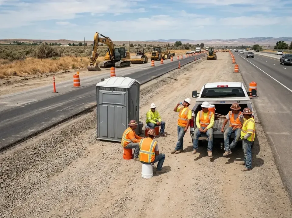 highway-road-construction-crew-007 — frequently asked questions, Porta Potty and Restroom Rentals in Savannah, TN